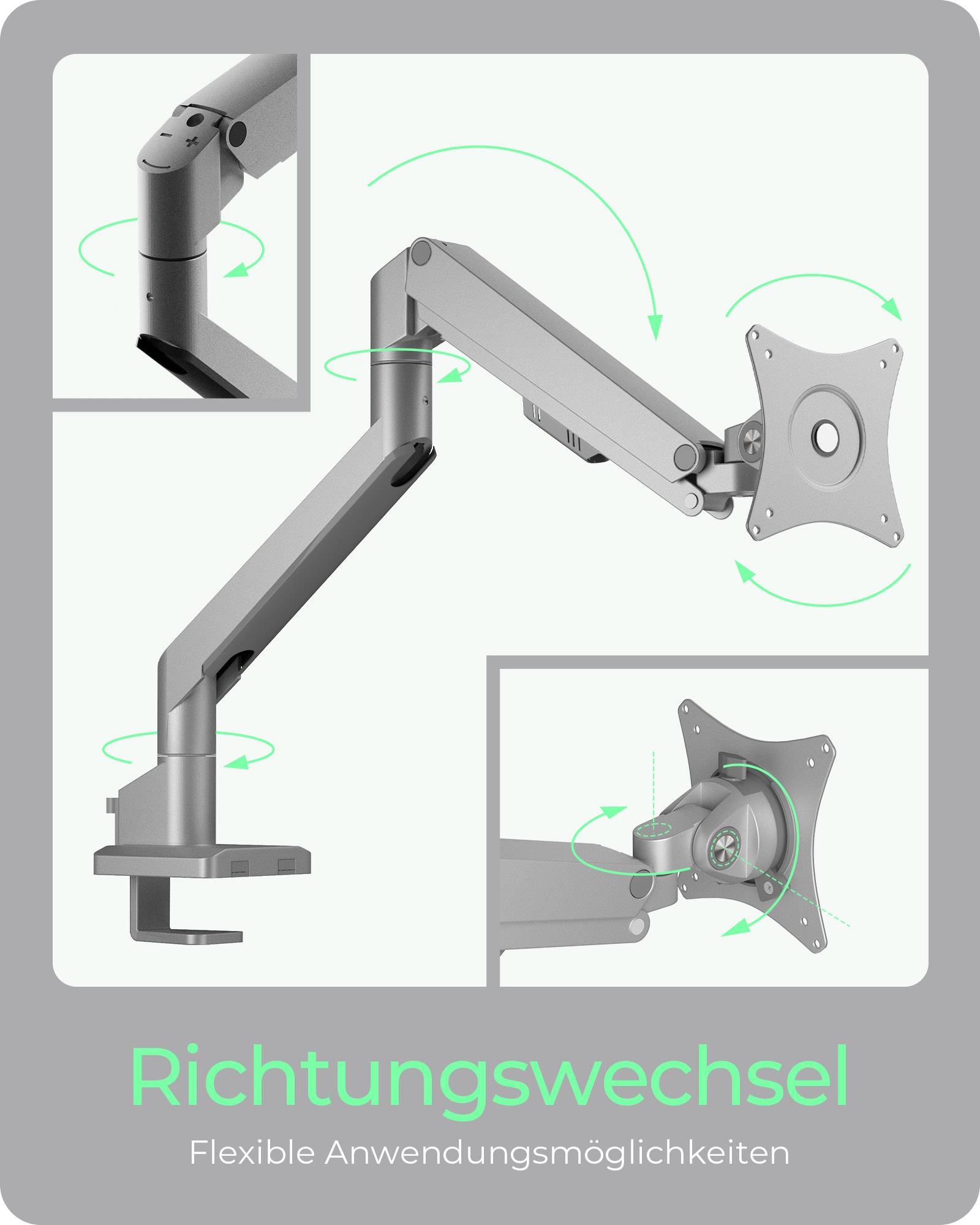 IB-MS523-T, Monitorständer mit Tischhalterung für einen Monitor bis zu 32" (81 cm)-3
