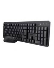 Trust TKM-360 Stilles kabelloses Tastatur-Maus-Set - Schwarz DE 25357-0