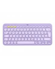 Logitech K380 Multi-Device Bluetooth Keyboard Tastatur kabellos 3.0 QWERTZ Deutsch lavender lemonade-0