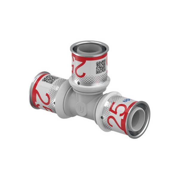 UPONOR S-Press PLUS, T-Stück, PPSU, 25-25-25, 1 Stk.