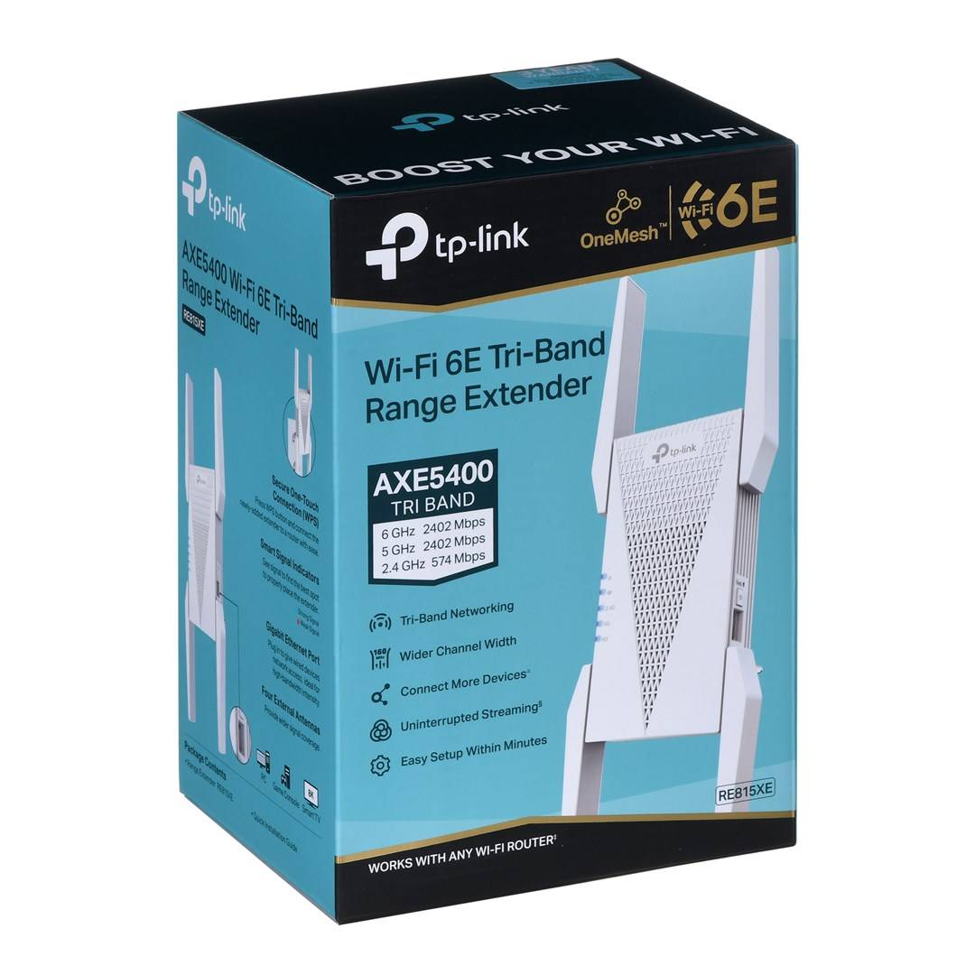 TP-LINK RE815XE V1 - Wi-Fi-Range-Extender - Wi-Fi-5