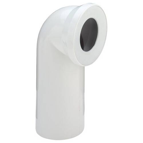 Viega WC-Anschlussbogen 3811 90Grad, DN 100, Kunststoff weiß-0
