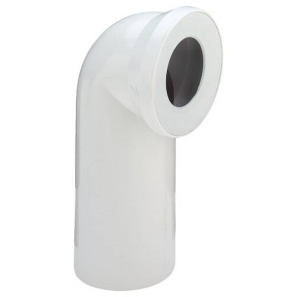 Viega WC-Anschlussbogen 3811 90Grad, DN 100, Kunststoff weiß