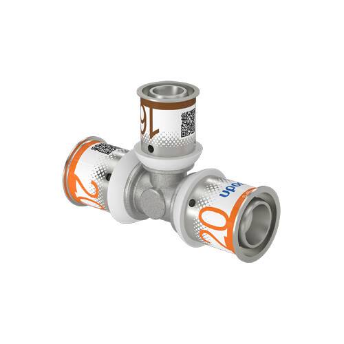 UPONOR S-Press PLUS T-Stück, reduziert, 20-16-20, 1 Stk.-0