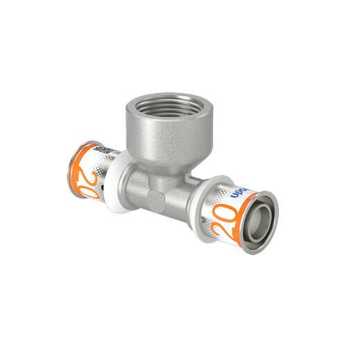 UPONOR S-Press PLUS, T-Stück, m. Innengew., 20-Rp3/4"FT-20, 1 Stk.-0