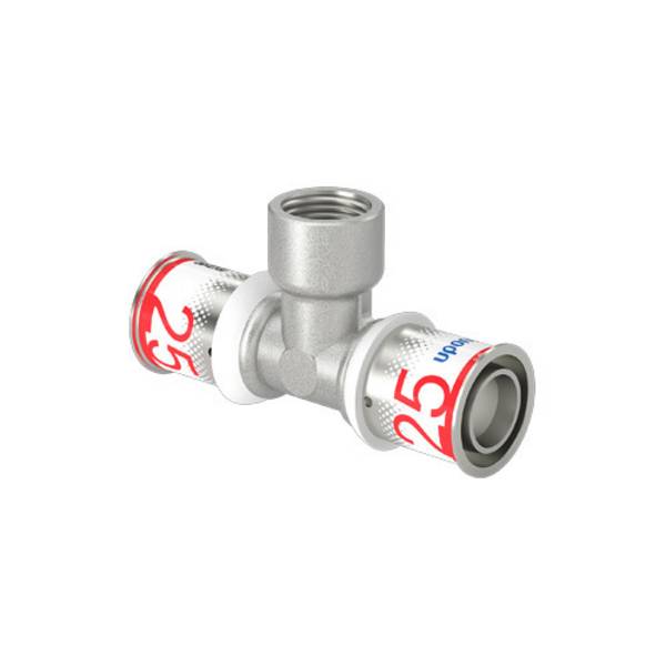 UPONOR S-Press PLUS T-Stück, mit Innengew., 25-Rp1/2"FT-25, 1 Stk.