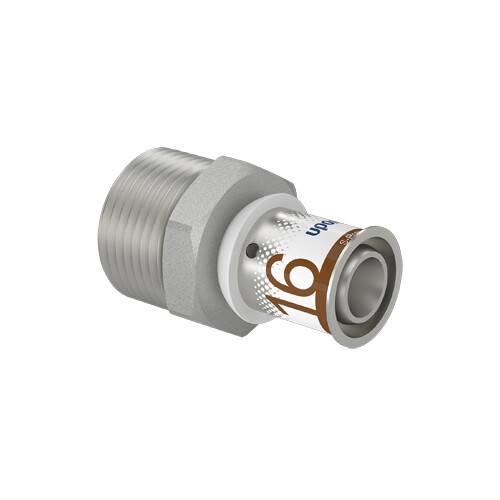 UPONOR S-Press PLUS, Übergangsnippel, 16-R3/4"MT, 1 Stk.-0