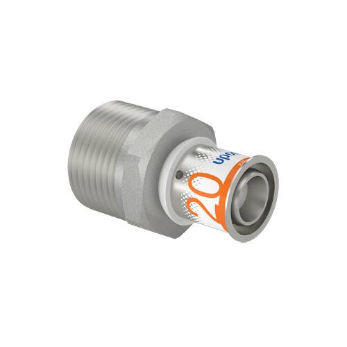 UPONOR S-Press PLUS, Übergangsnippel, 20-R1"MT, 1 Stk.