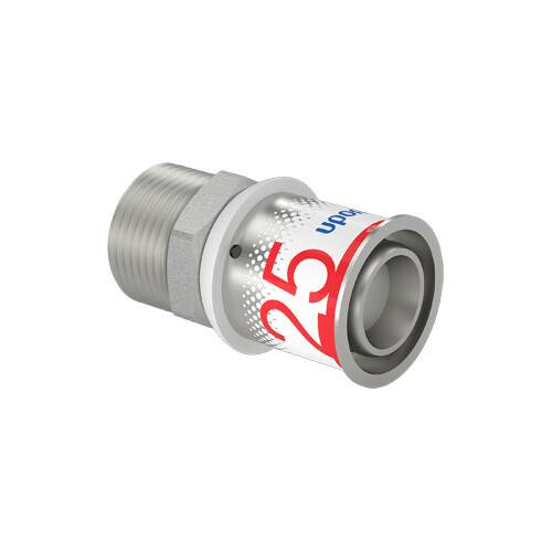 UPONOR S-Press PLUS, Übergangsnippel, 25, R3/4"MT, 1 Stk.-0