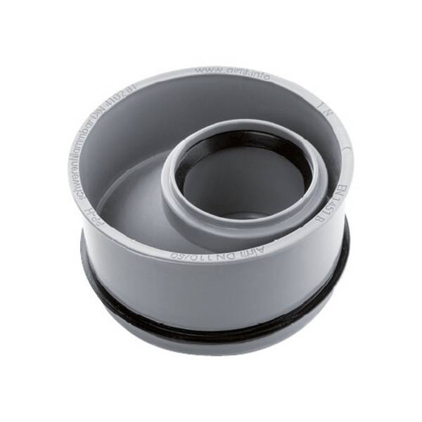 AIRFIT Abwasser Innen-Reduzierstück, DN 110/50, exzentrisch, für HT/KG-Rohr, Nr. 11050IR, 1 Stk.