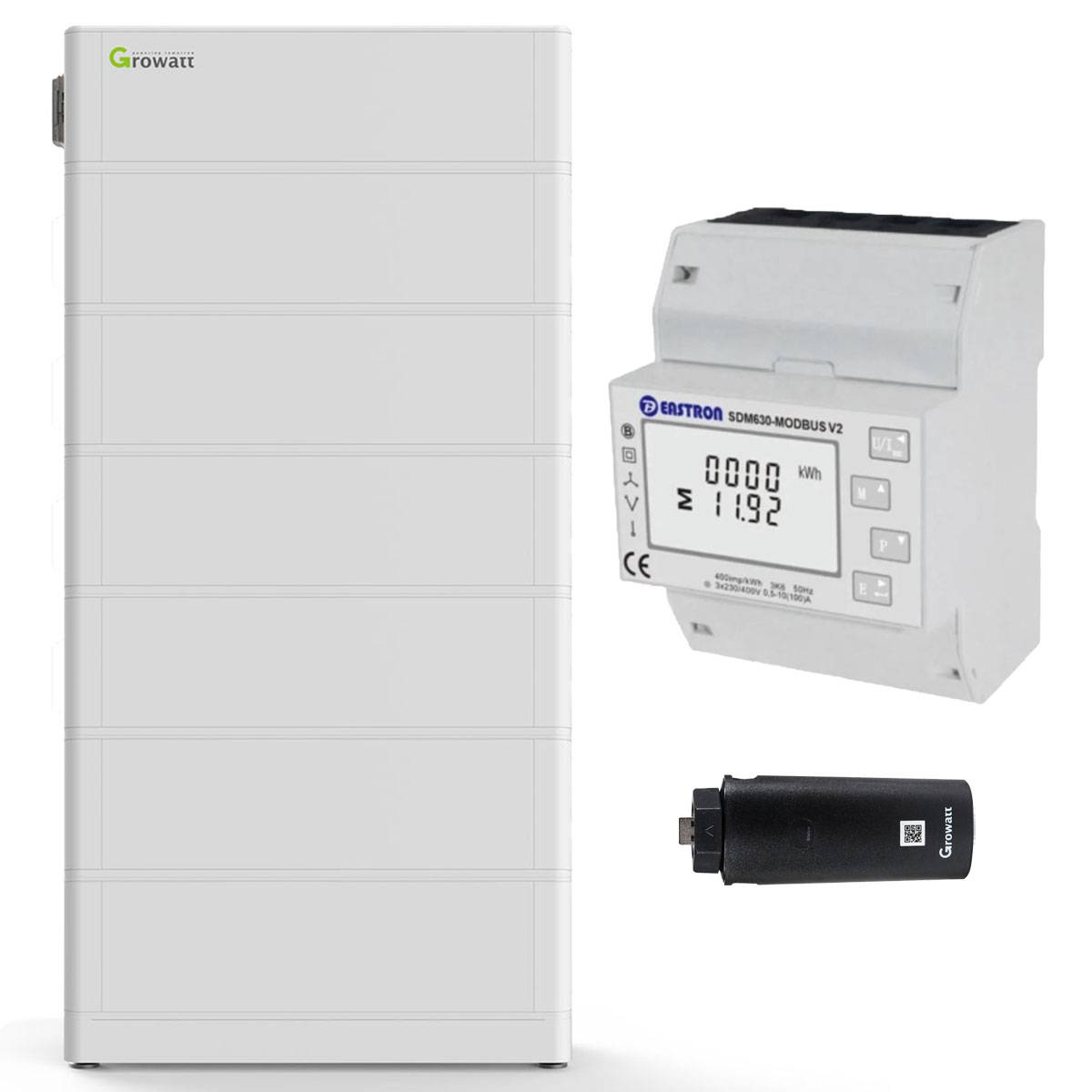 Growatt ARK 15.3kWh Hochvolt-Solarspeicher-Set für Growatt MIN XH Serie-0