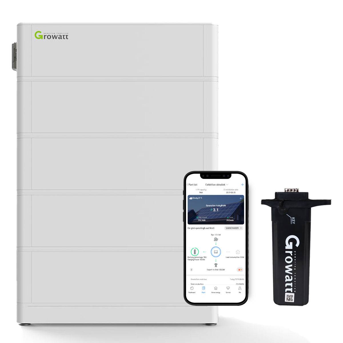 Growatt ARK 10.2kWh Hochvolt-Solarspeicher-Set für Growatt SPH TL3-BH-UP Serie-0