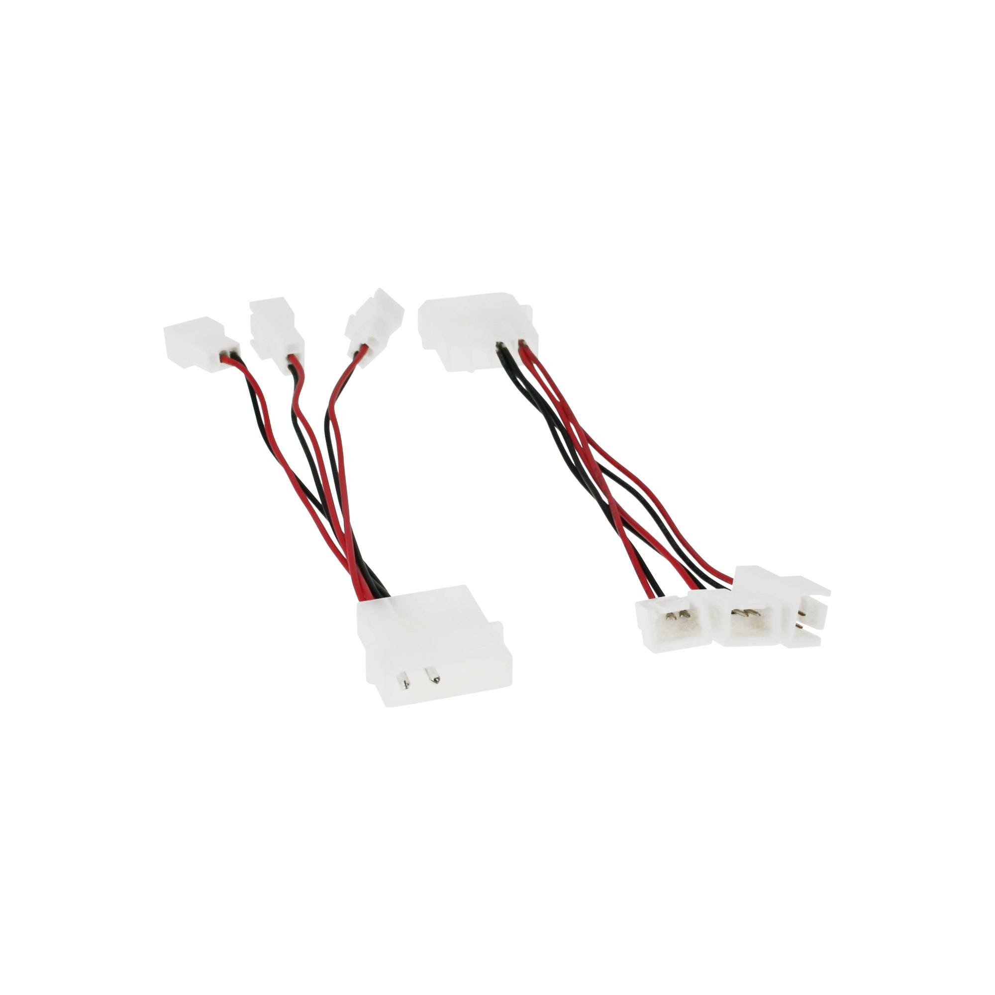 InLine® Lüfter Adapterkabel, 12V zu 5V, für 3 Lüfter-0