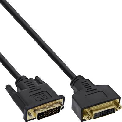 InLine® DVI-D Verlängerung Premium, digital 24+1 Stecker / Buchse, Dual Link, 3m-0