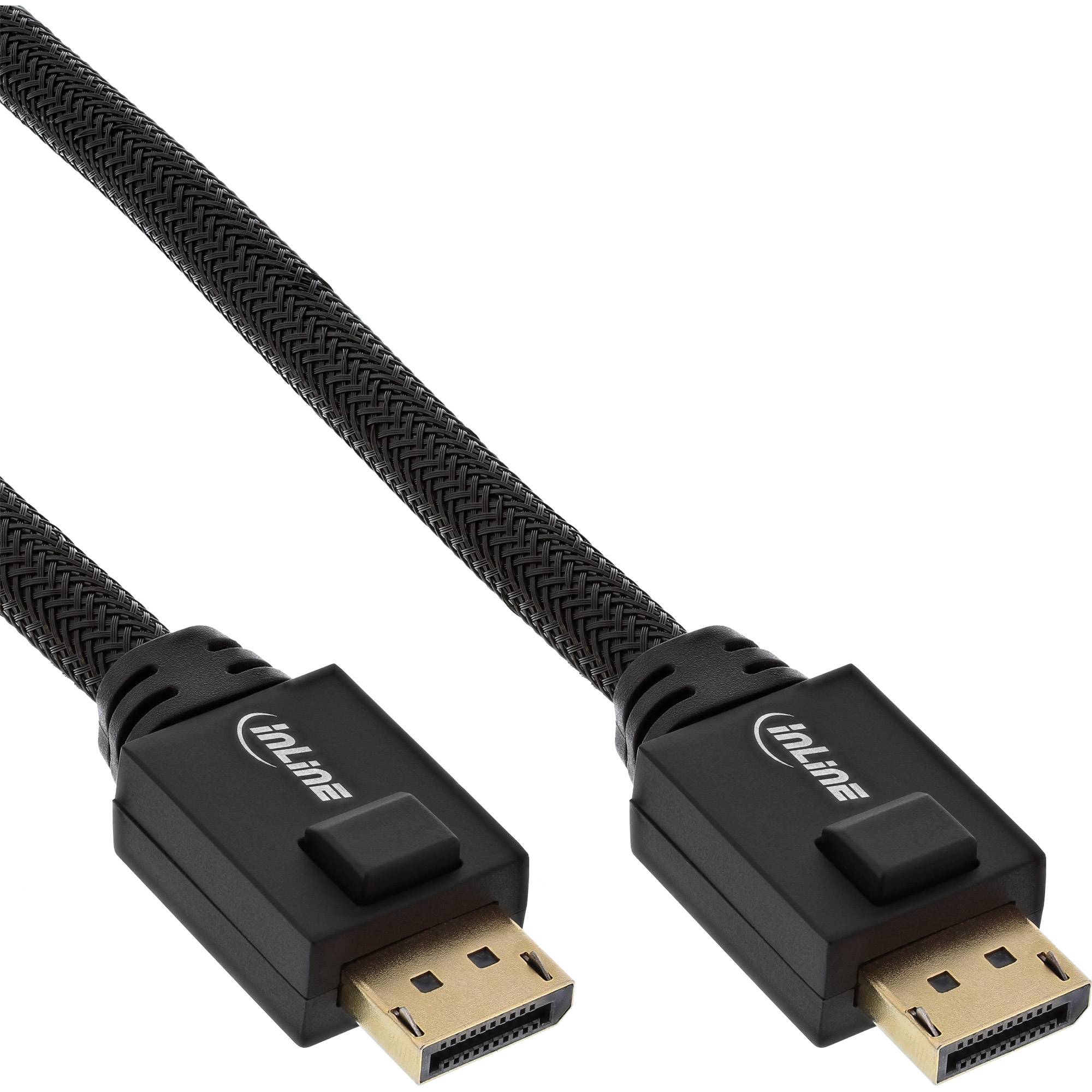 InLine® DisplayPort Aktiv-Kabel, 4K2K, schwarz, vergoldete Kontakte, 25m-0