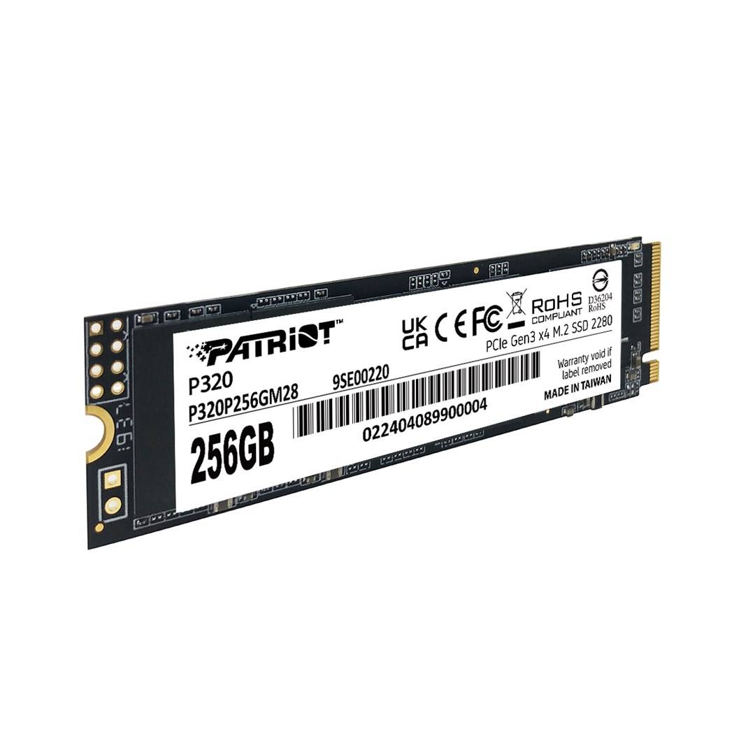 PATRIOT - SSD Viper P320 M.2 PCI-Ex4 NVMe 256GB 2.2GB/s P320P256GM28-2