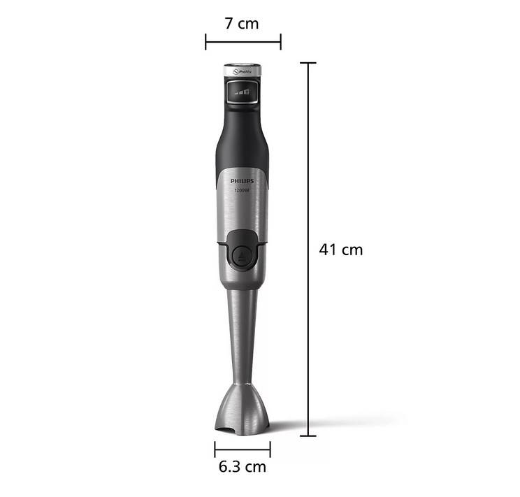 Philips Series 5000 HR2684 Hand blender 1.2kW Black-6