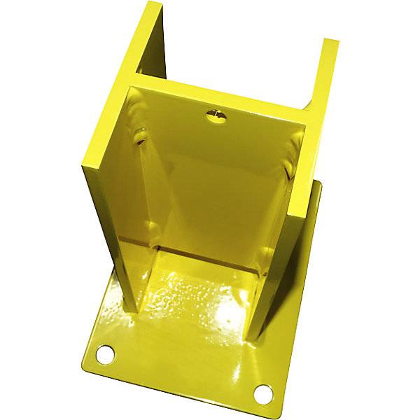 Rammschutz-Pfosten für 1 Bohle Mittelelement. Etablissements Mottez & Cie SA 79714449-1