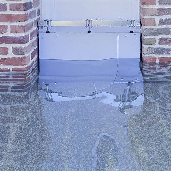Hochwassersperre für Türen modular LxH 1200 x 715 mm. Etablissements Mottez & Cie SA 79714849-0