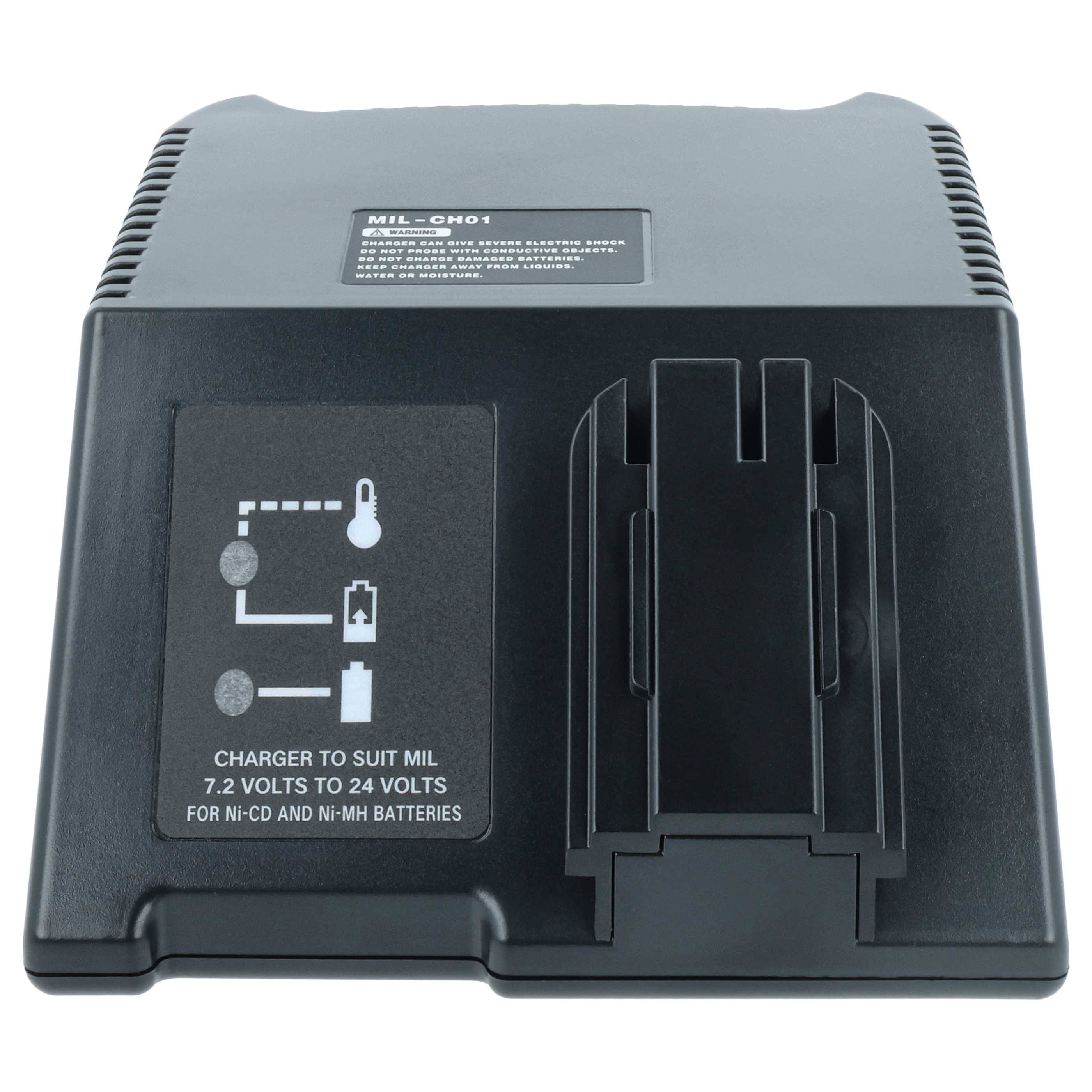 vhbw Ladegerät kompatibel mit AEG B12 | Battery Light PL Option, 2000 Werkzeug - 120W-3