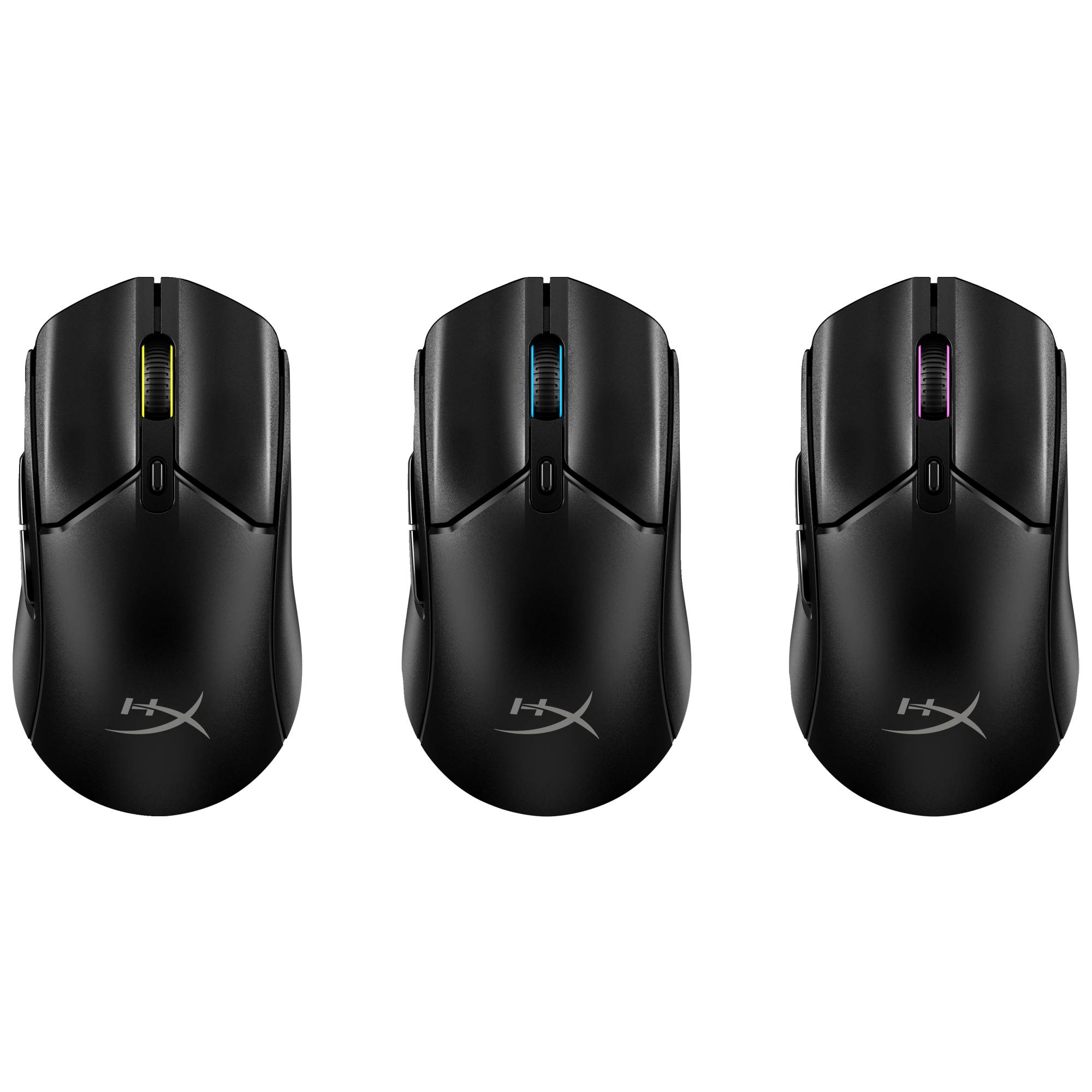 HP HyperX Pulsefire Haste 2 - Maus - optisch - 6 Tasten - kabellos, kabelgebunden - 2.4 GHz, Bluetoo-2