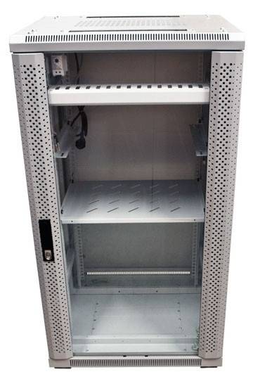 ALLNET ALL-SNB6942BDGRAU, Freistehendes Gestell, 42U, 500 kg, 110 kg, Grau
