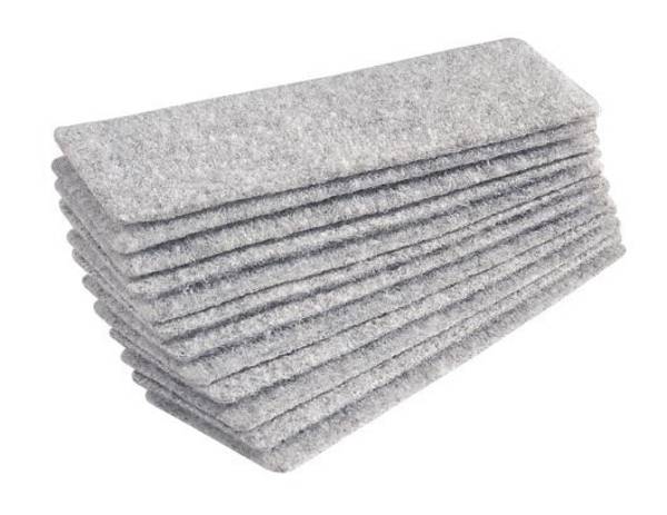 NOVUS DAHLE - Löschpapier für Tafellöscher grau