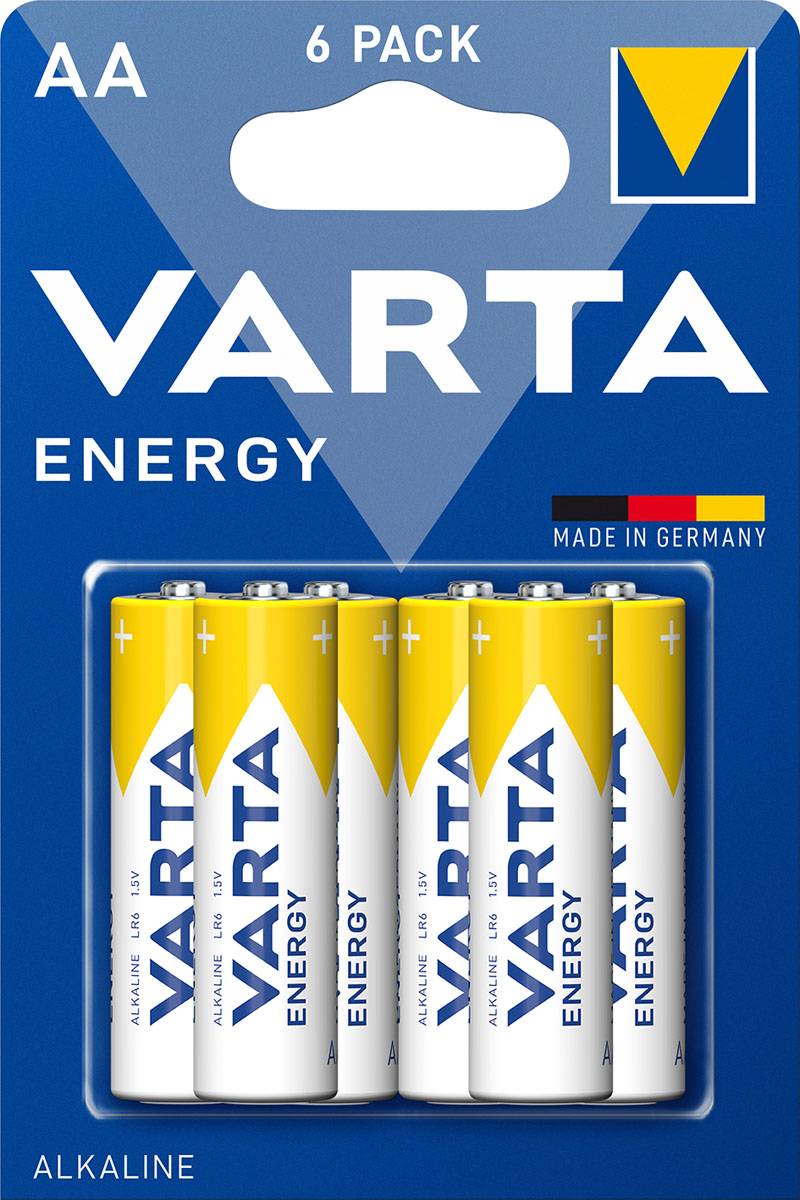 Varta Energy AA Batterie LR6 (6er Blister)-0