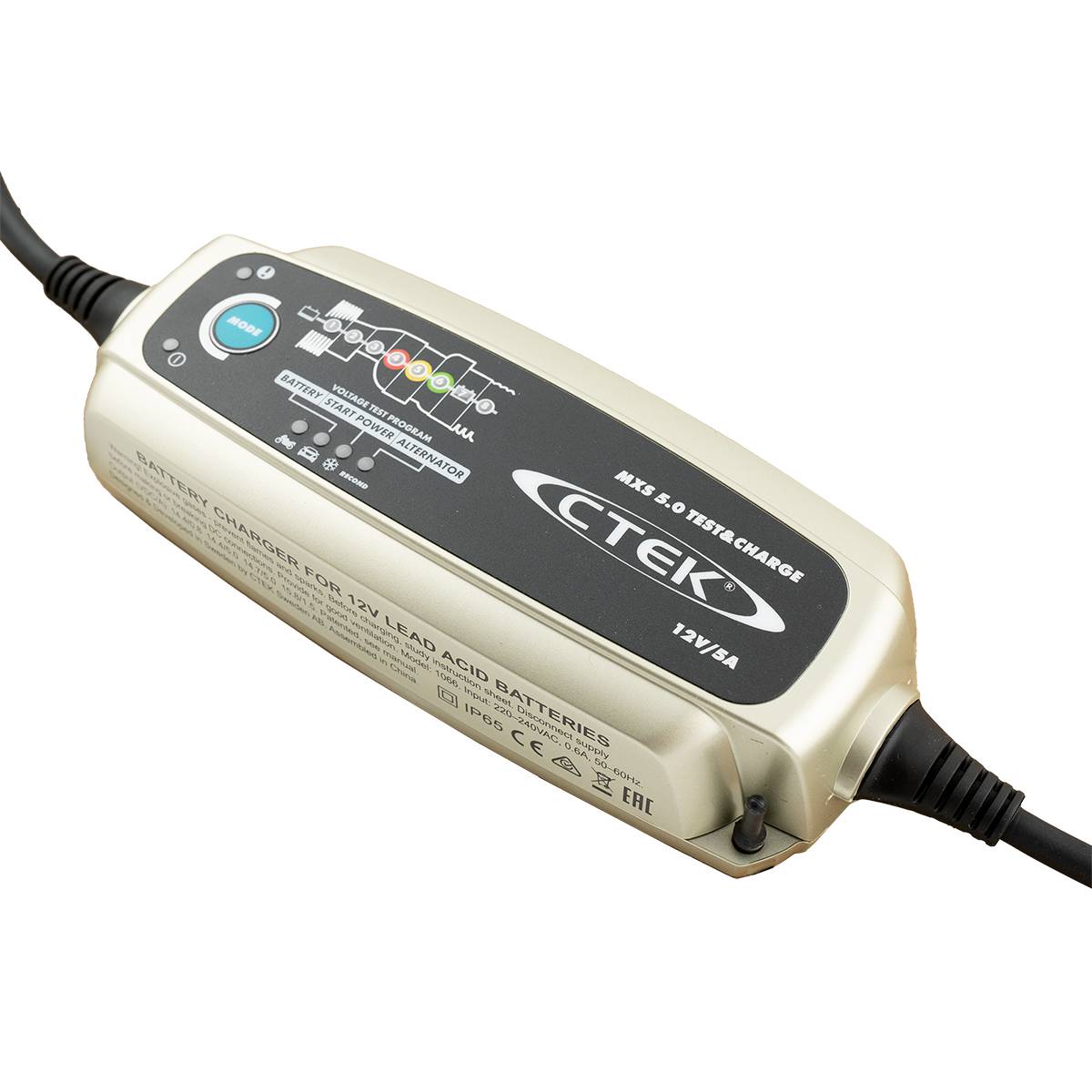 CTEK MXS 5.0 TEST&CHARGE EU Batterie Ladegerät 12V 5A für Bleiakkus-4
