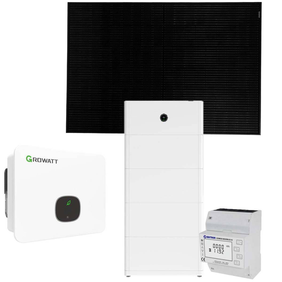 Growatt 13,8kWp PV-Komplettanlage mit Solarmodulen und 20 kWh Speicher-0