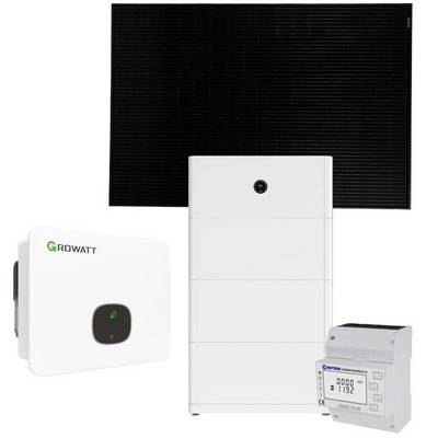 Growatt 13,8kWp PV-Komplettanlage mit Solarmodulen und 15 kWh Speicher-0
