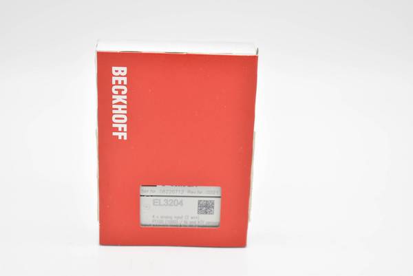 BECKHOFF Beckhoff EL3204 External Condition: Perfect <br>Function: Working Condition <br>Batch Size: 1pcs