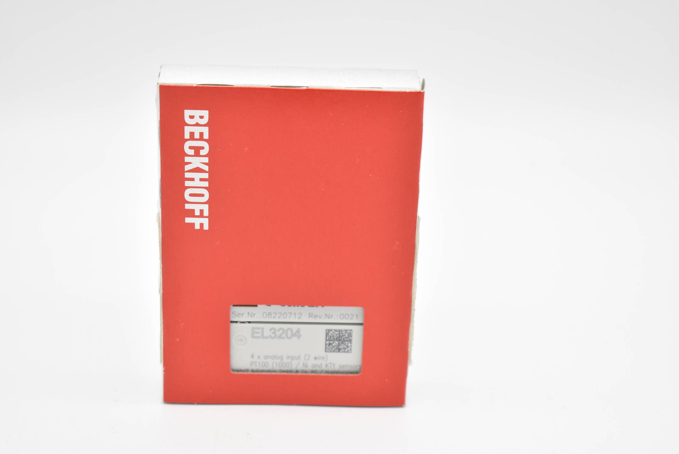 BECKHOFF Beckhoff EL3204 External Condition: Perfect Function: Working Condition Batch Size: 1pcs-0
