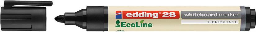 edding 28 Whiteboard-Marker-Set 1.5 - 3.0 mm Schwarz 4-28001-0