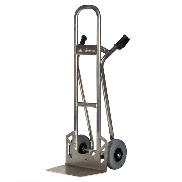 Protaurus Aluminium -Stapelkarre 350kg Traglast 285x240mm Schaufel Luftbereifung