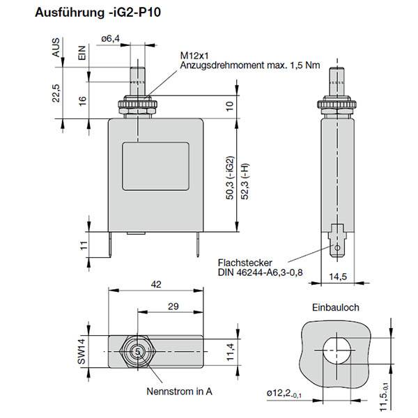 3400-IG2-P10-SI-12A ETA Thermisch magnetischer Schutzschalter-1