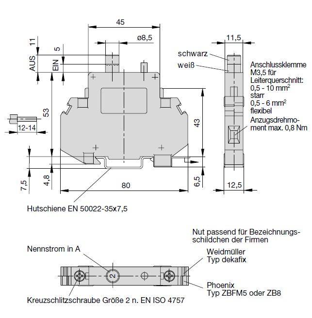 201-2A ETA Thermisch magnetischer Schutzschalter-3