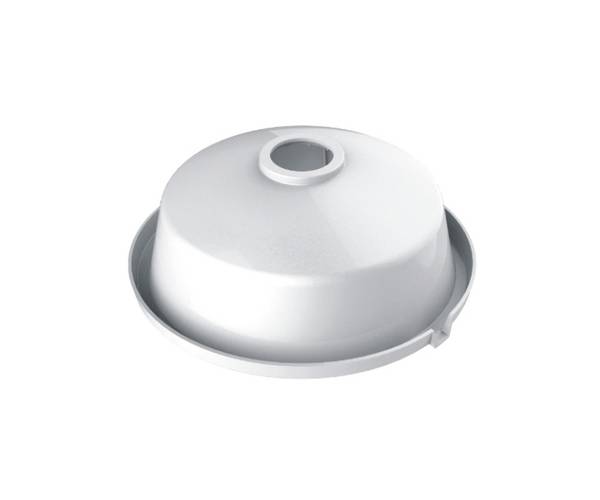 Hikvision DS-1253ZJ-M Regenschutzkappe, Material: Aluminiumlegierung, Farbe: Weiß, Schutz für Dome-Kameras, geeignet