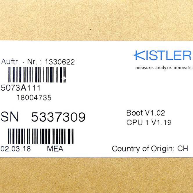 Kistler Ladungsverstärker (5073A111)-1