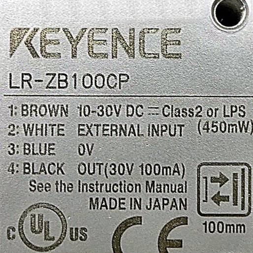 KEYENCE - LRZB100CP KEYENCE-1