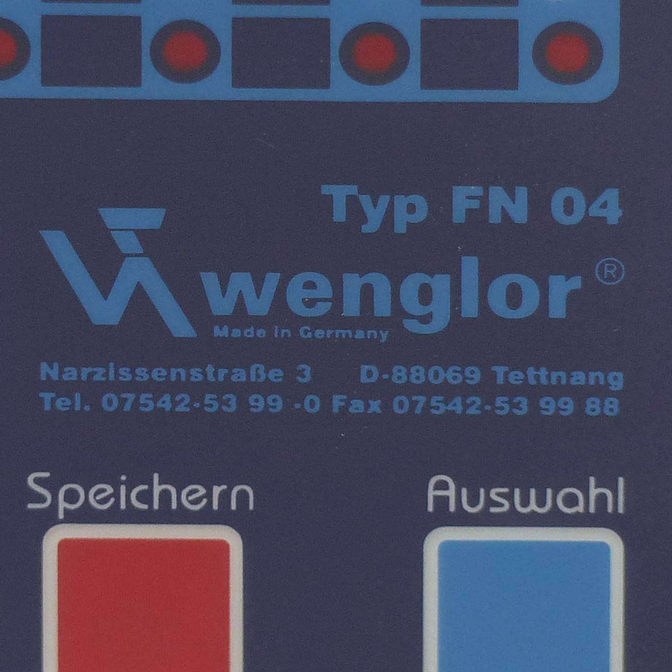 Wenglor Farbauswertgerät (FN 04)-1