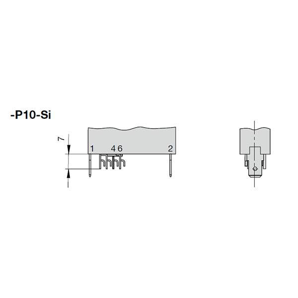3400-IG2-P10-SI-12A ETA Thermisch magnetischer Schutzschalter-3