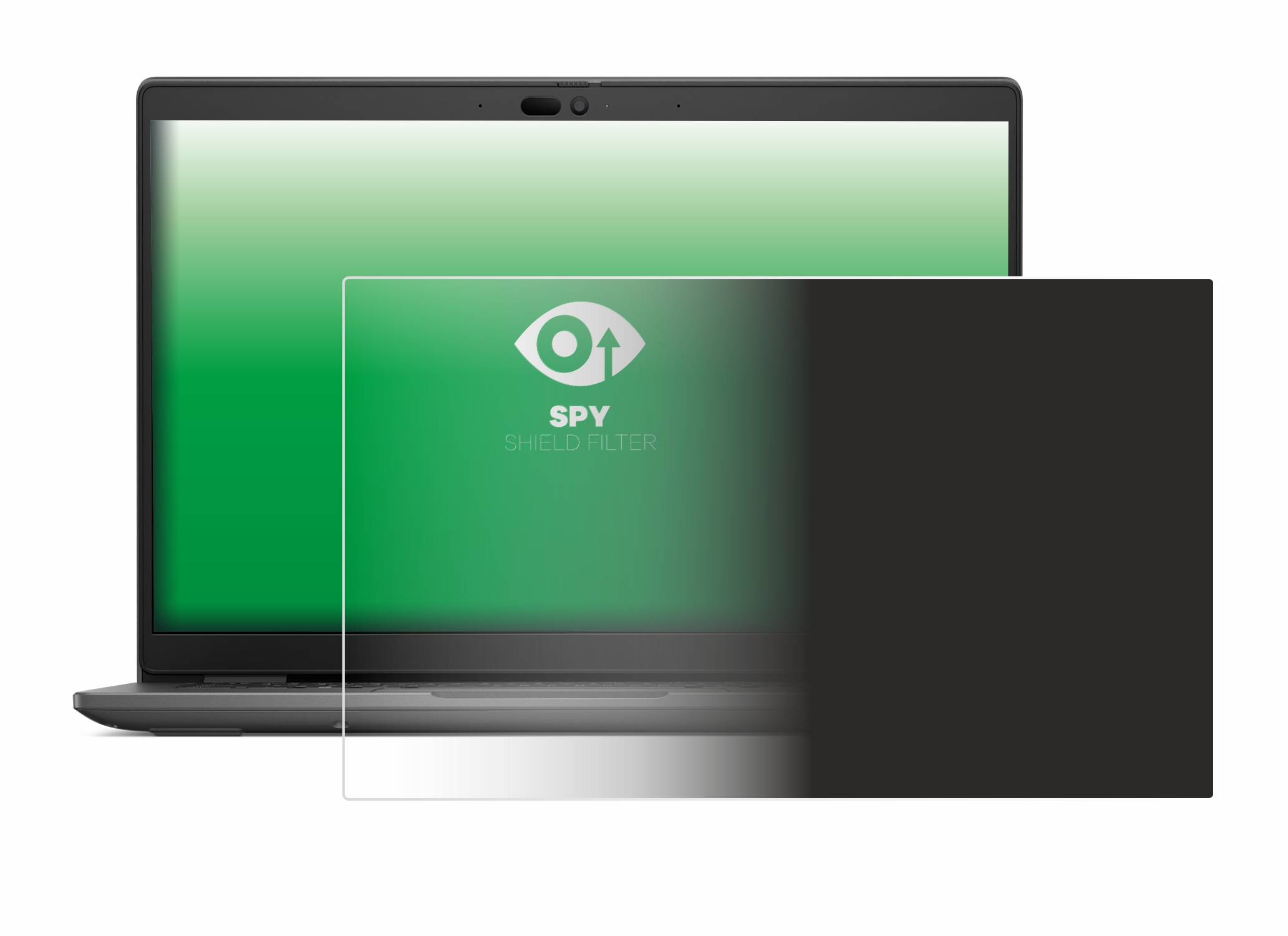upscreen Blickschutzfilter für Dell Latitude 3450 Laptop Blaulichtfilter Sichtschutz Privacy Anti Spy abnehmbar-3