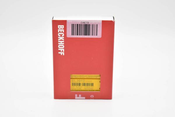Beckhoff EL2912, EtherCAT-Klemme, 2-Kanal-Digital-Ausgang, 24V DC, 2A, TwinSAFE, TwinSAFE Logic