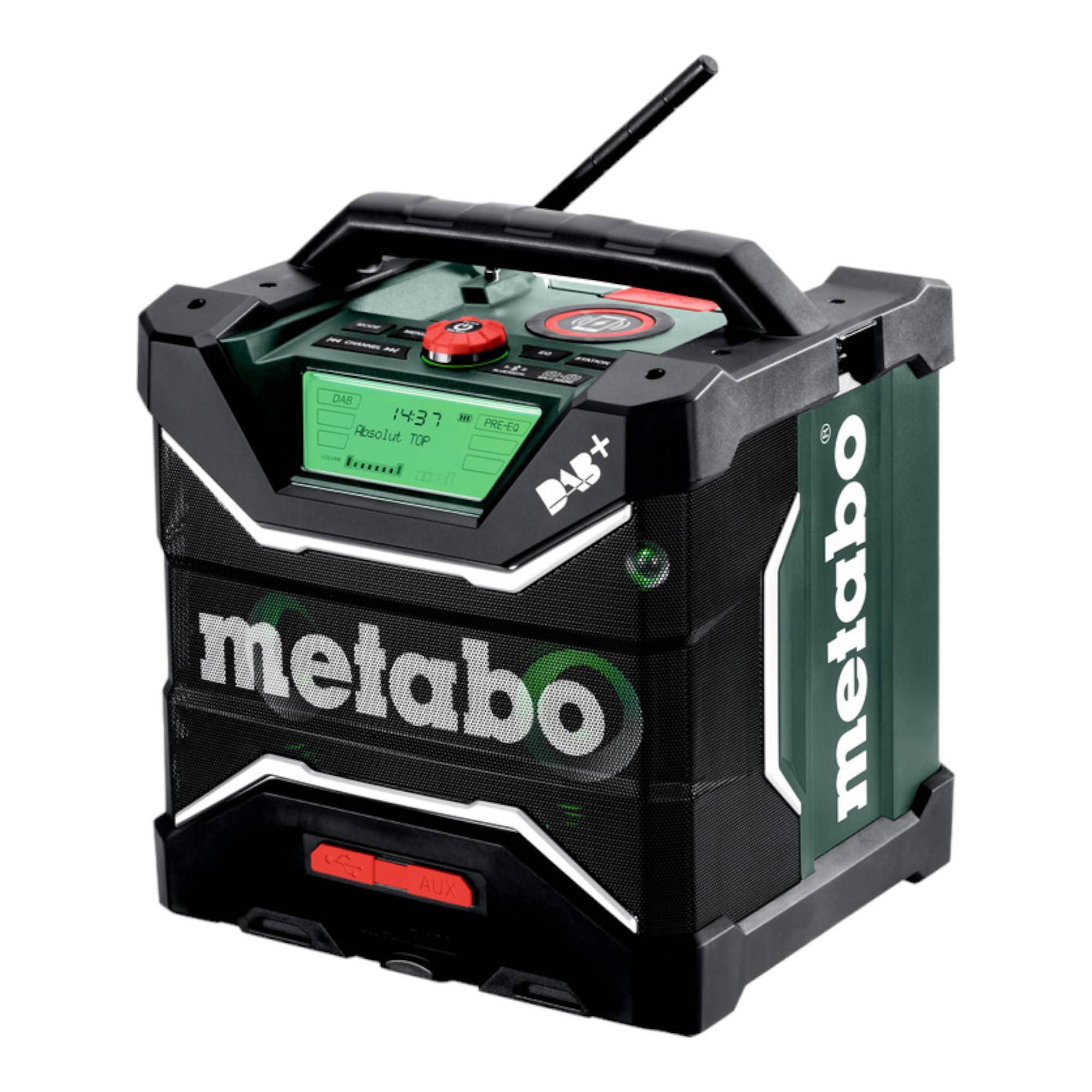 Metabo RC 12 18 32 W BT DAB+ Akku Baustellenradio 12 - 18 V IP 54 ( 600779850 ) - ohne Akku, ohne Ladegerät-0
