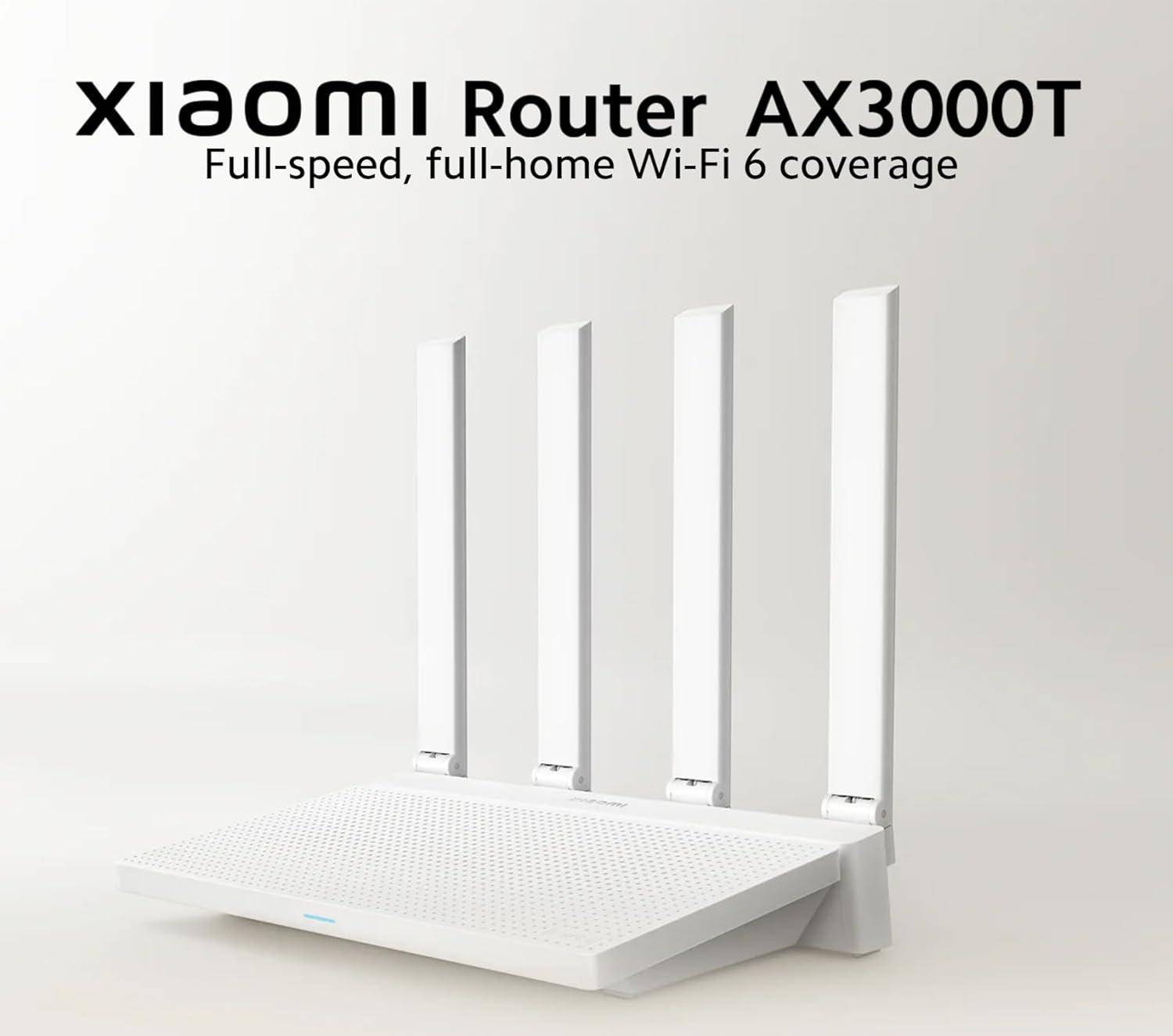 Xiaomi AX3000T - Wireless Router 4-Port-Switch-0