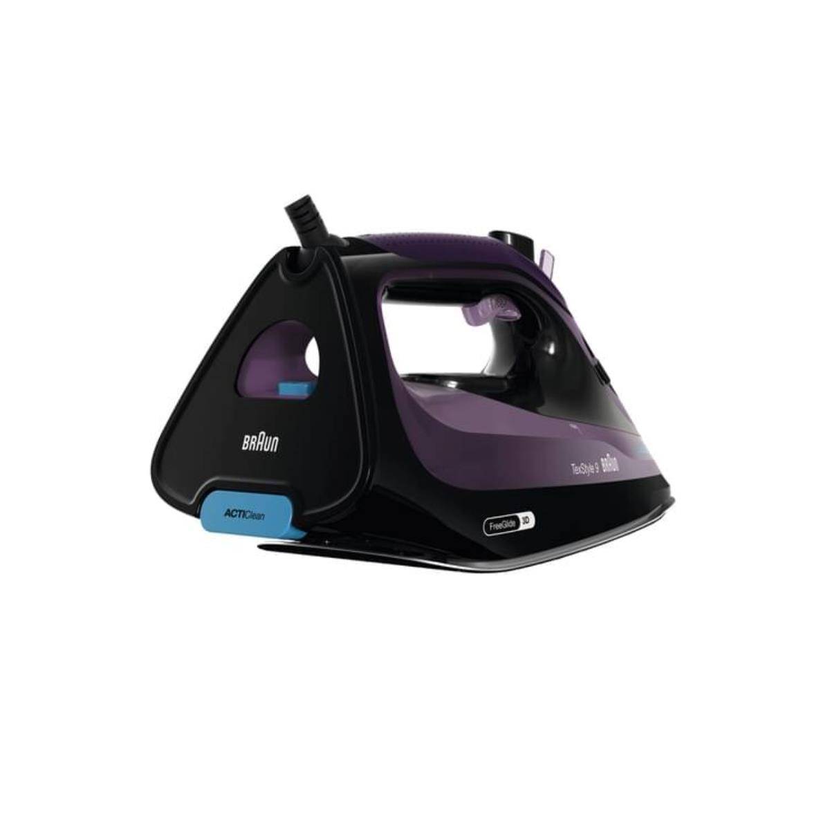SI 9661, Dampfbügeleisen, 2,5 m, 250 g/min, Violett, 0,33 l, 60 bar-2
