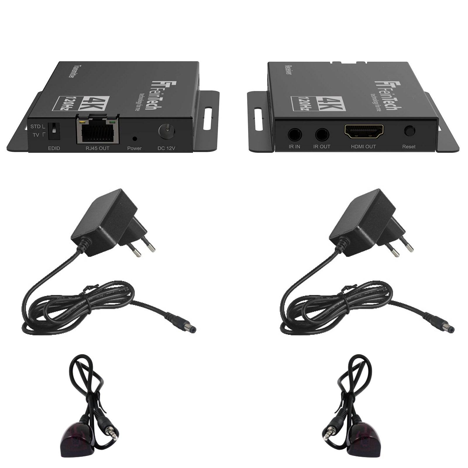 FeinTech HX240 HDMI 2.1 over LAN Extender 4K 120Hz HDR 30m-1