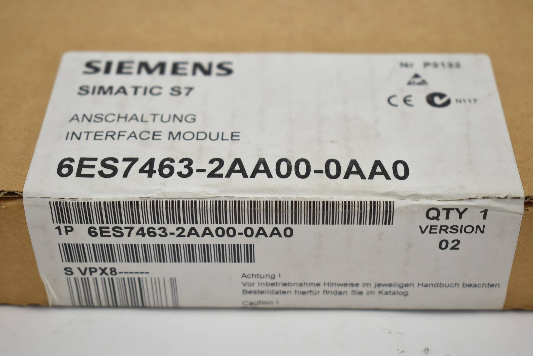 Siemens SIMATIC S7-400 IM461-0 6ES7 463-2AA00-0AA0 ( 6ES7463-2AA00-0AA0 ) E02-1