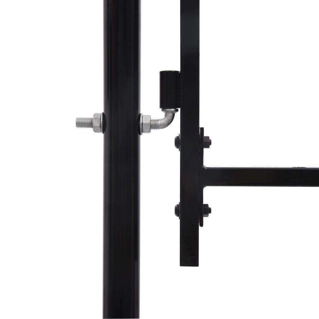 Doppelflügel-Gartentor mit Speerspitzen 300 x 150 cm-2